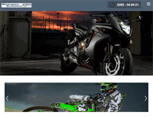 Tablet Screenshot of motorsport-burmeister.de